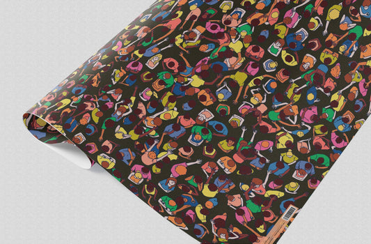 Festival Gift Wrap by Ana Popescu | 1 Sheet
