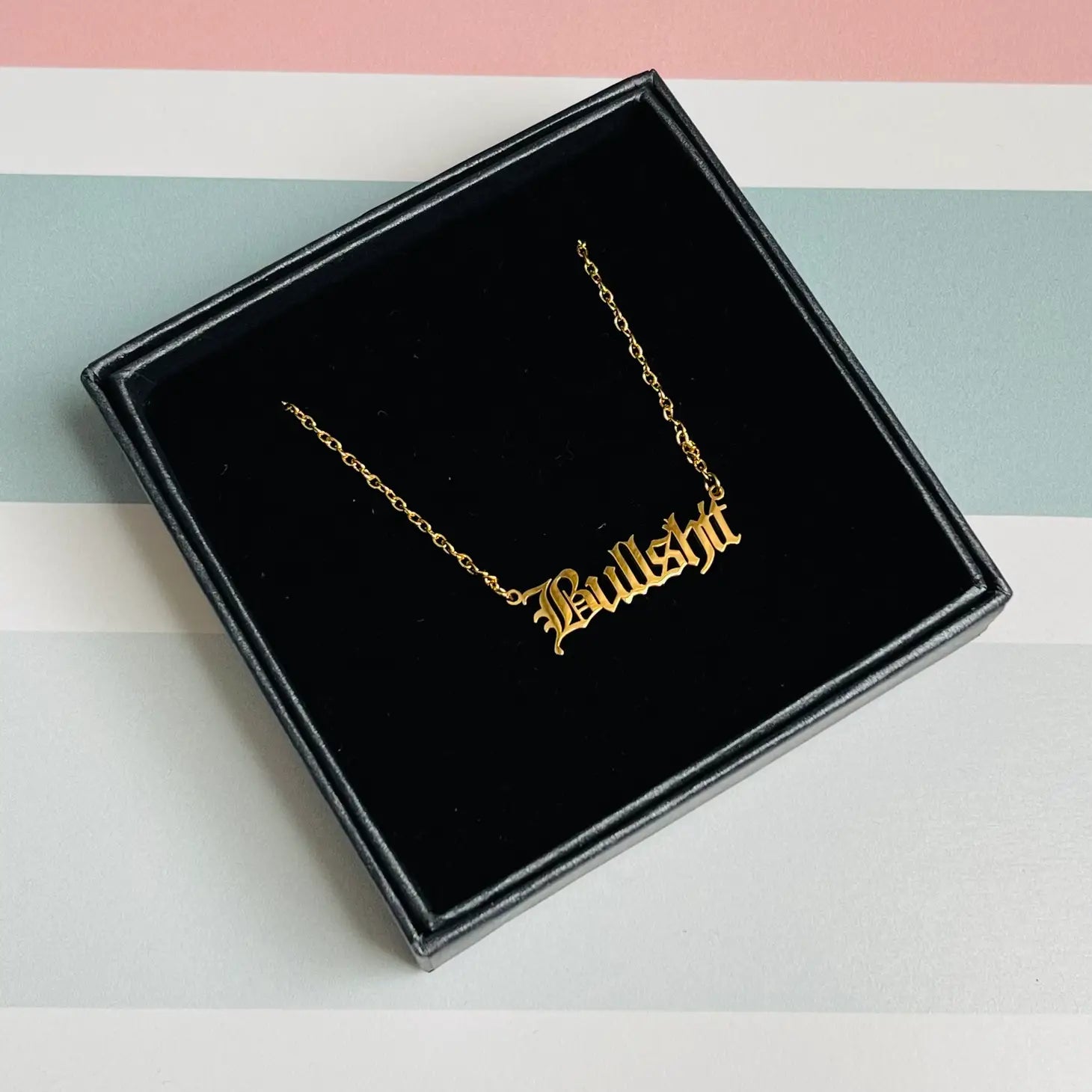 Bullshit Necklace | Silver