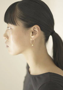 Sphere hoops | Gold