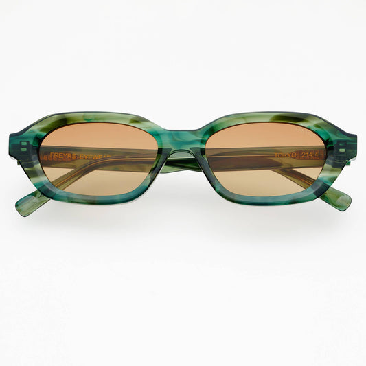 Tokyo Rectangular Sunglasses | Emerald