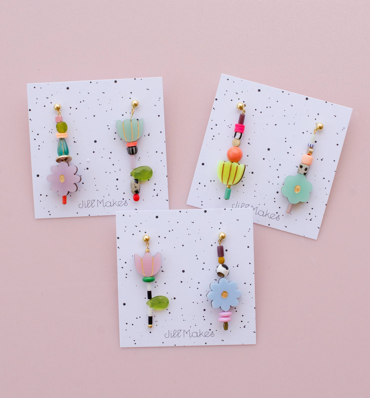 Flower Earrings | Mix and Match