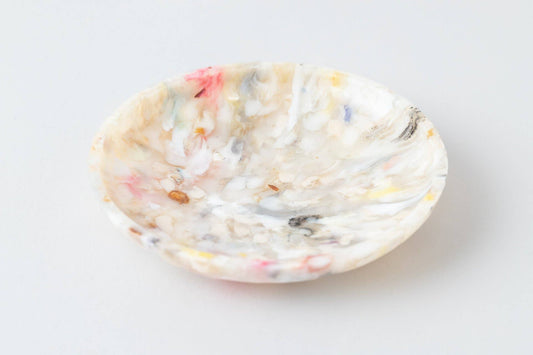 Round Trinket Tray | White