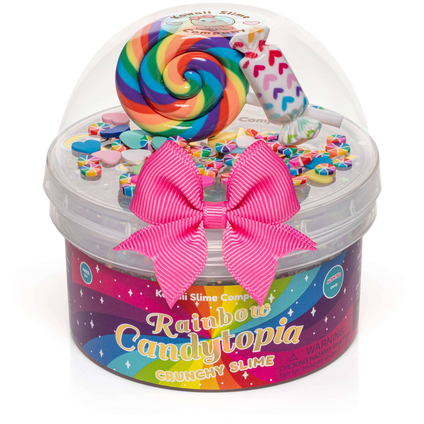 Rainbow Candytopia | Crunchy Slime