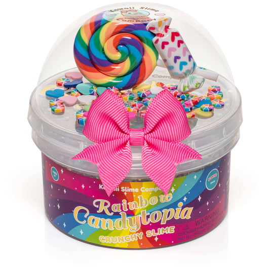 Rainbow Candytopia | Crunchy Slime