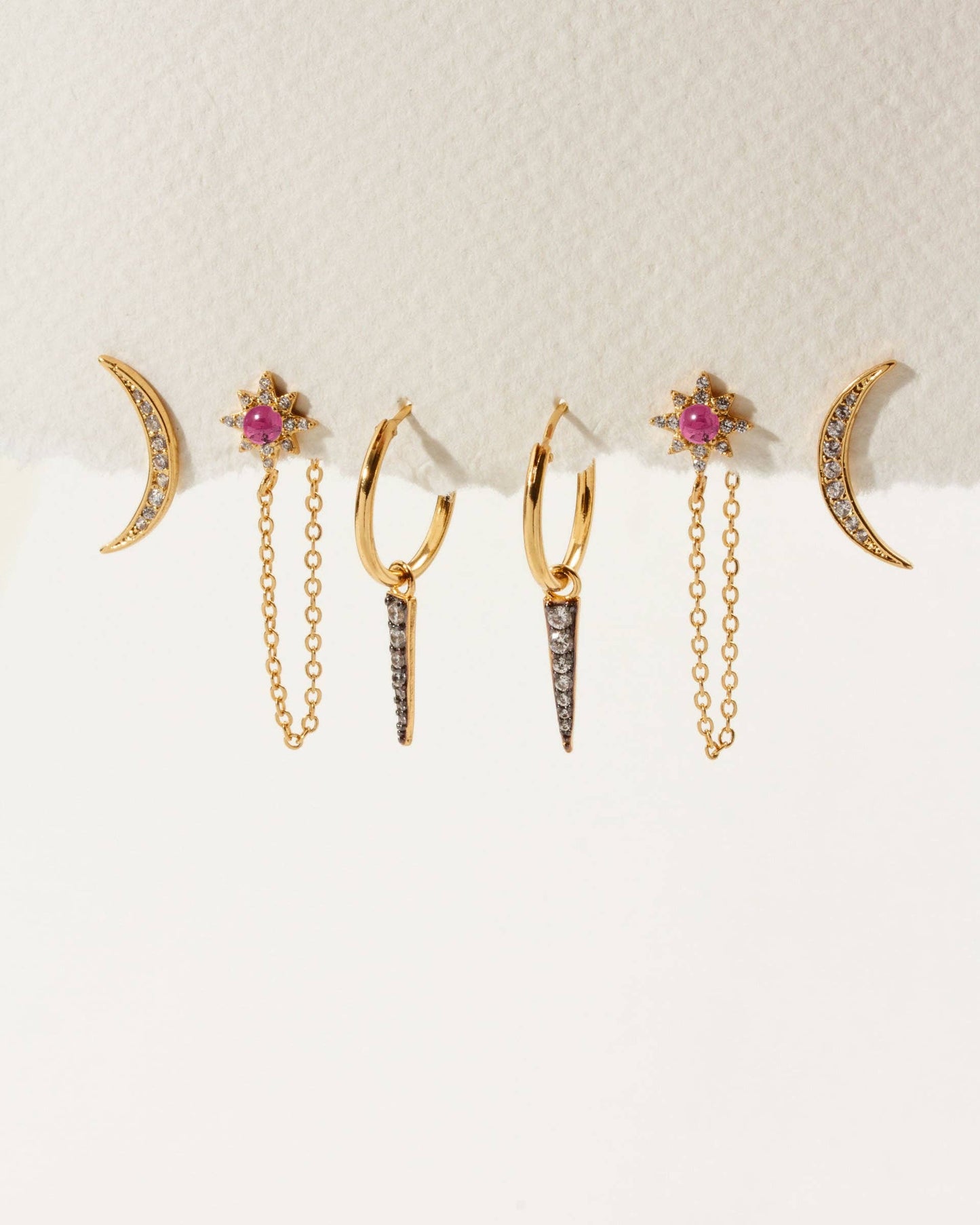 Twilight Earring Set | Tourmaline