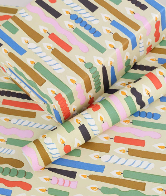'Candles' Gift Wrap