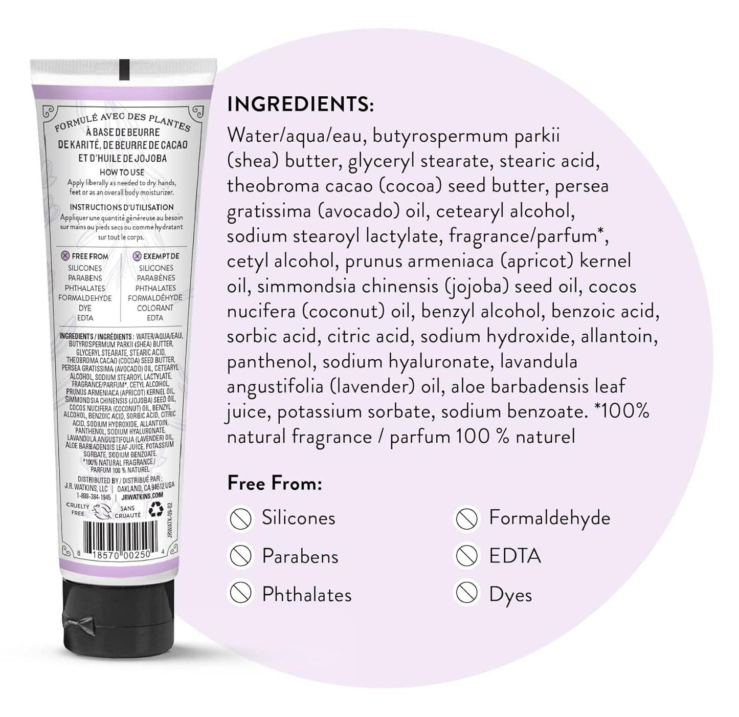 Natural Hand Cream | Lavender
