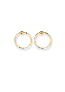 Circle stud • Gold