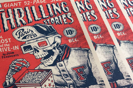 “Thrilling Stories” Poster | 30x40