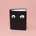 Googly Eye Mini Leather Notebook | various colours