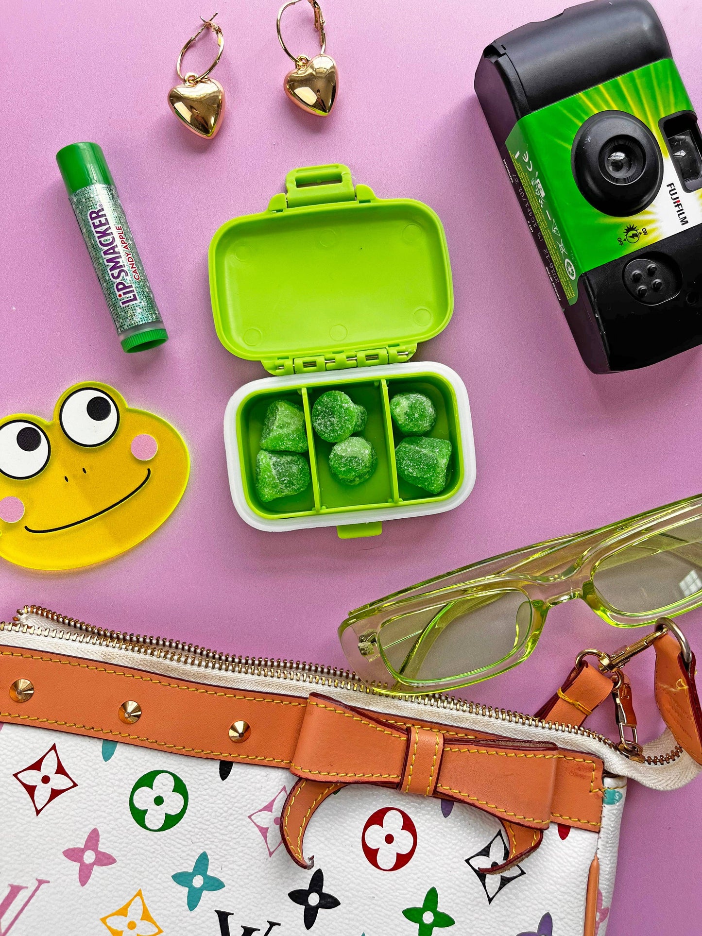 Pickle Girl Pill Case