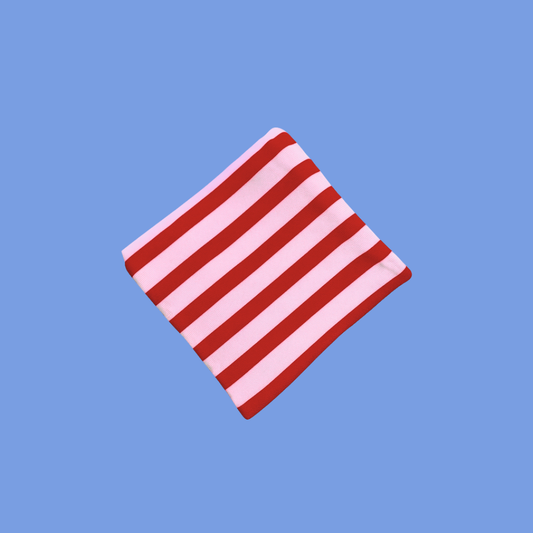 Organic Striped Blanket | Candy
