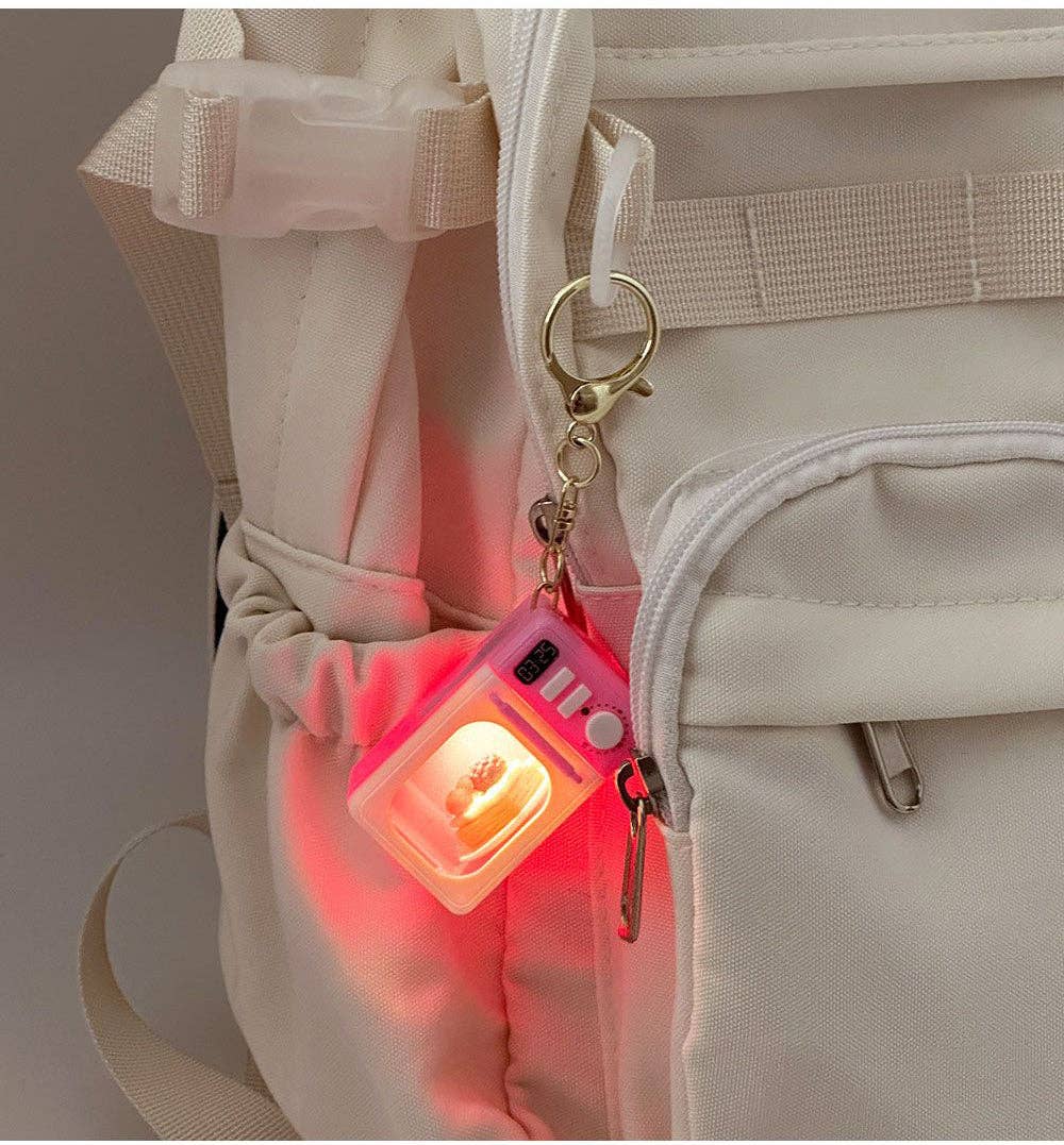 Mini Microwave Keychain | Light Up