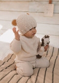 Bear Beanie | Oatmeal