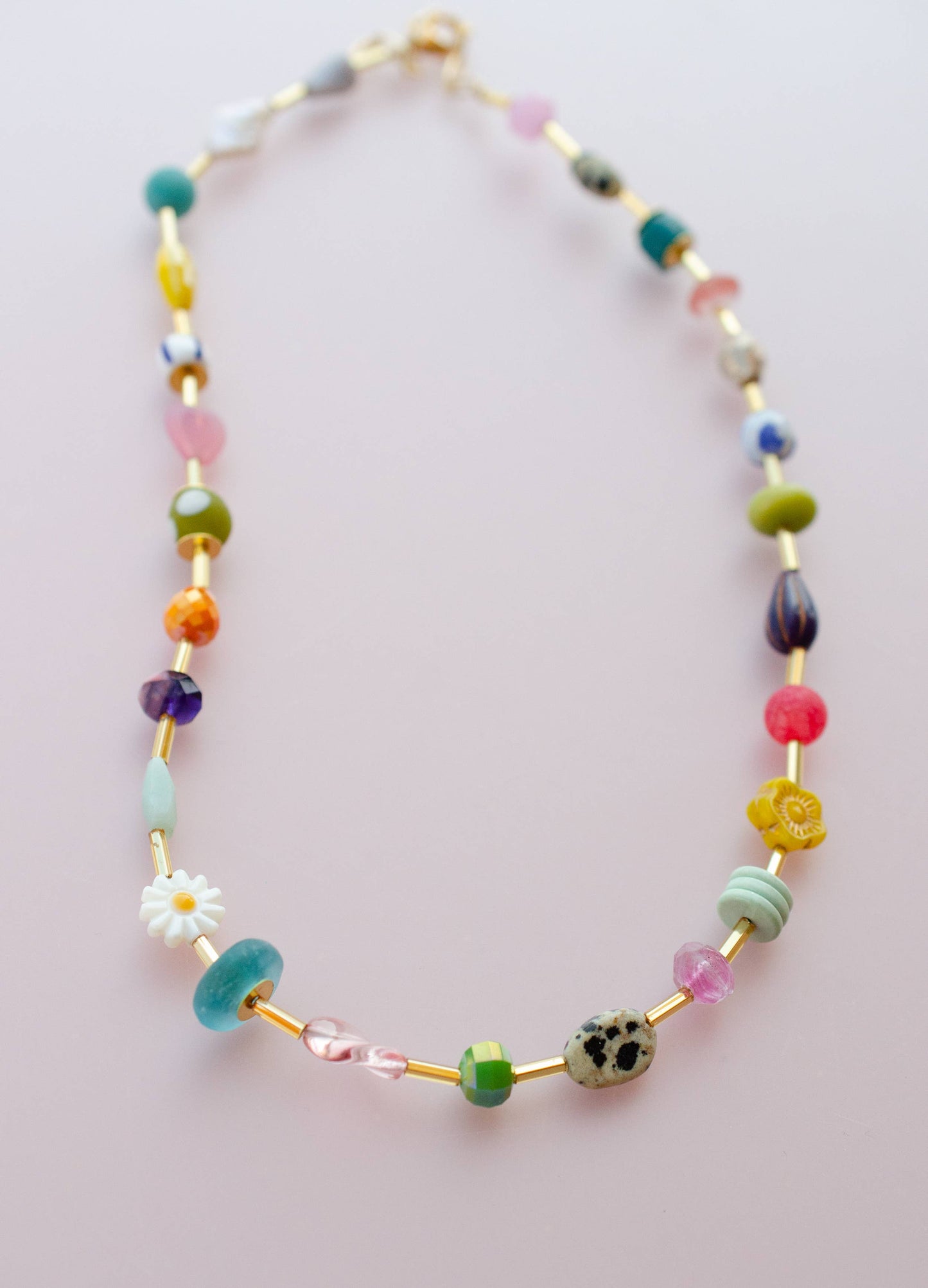 Mariposa Pastel | Beaded Necklace