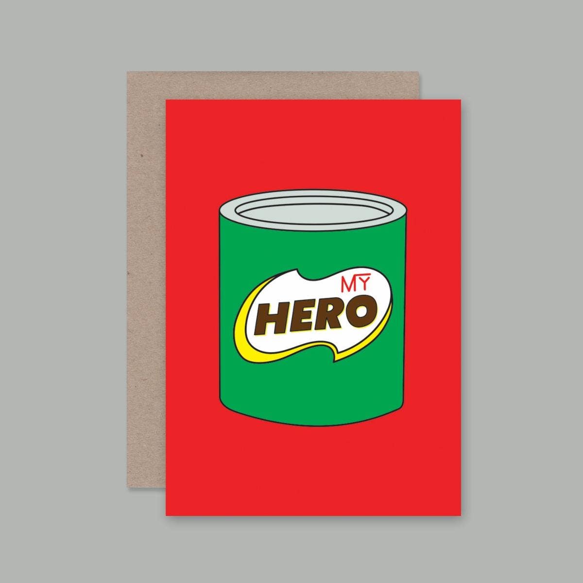 Hero Tin card