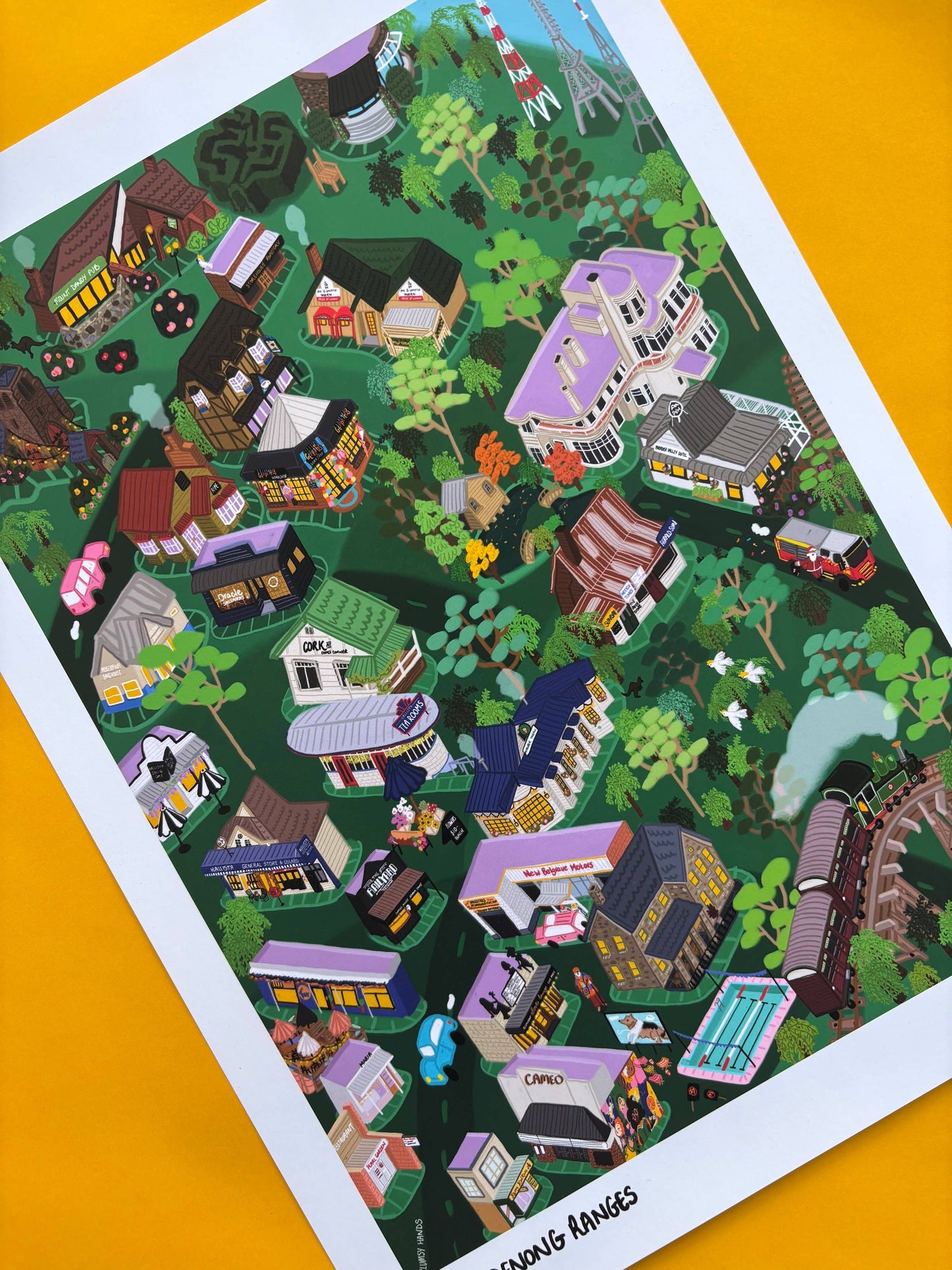 The Dandenong Ranges | A4 Print