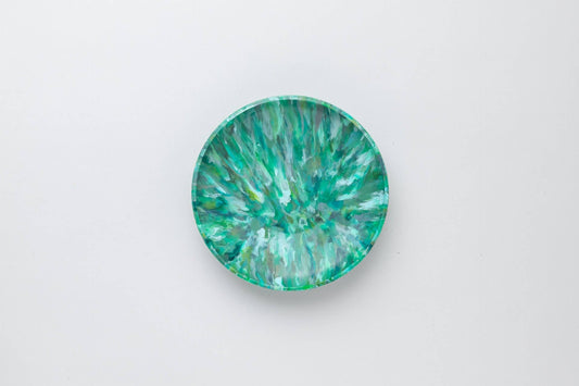 Round Serving Tray | Green