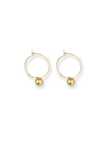 Sphere hoops | Gold