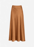 Jakia Skirt | Suede Brown
