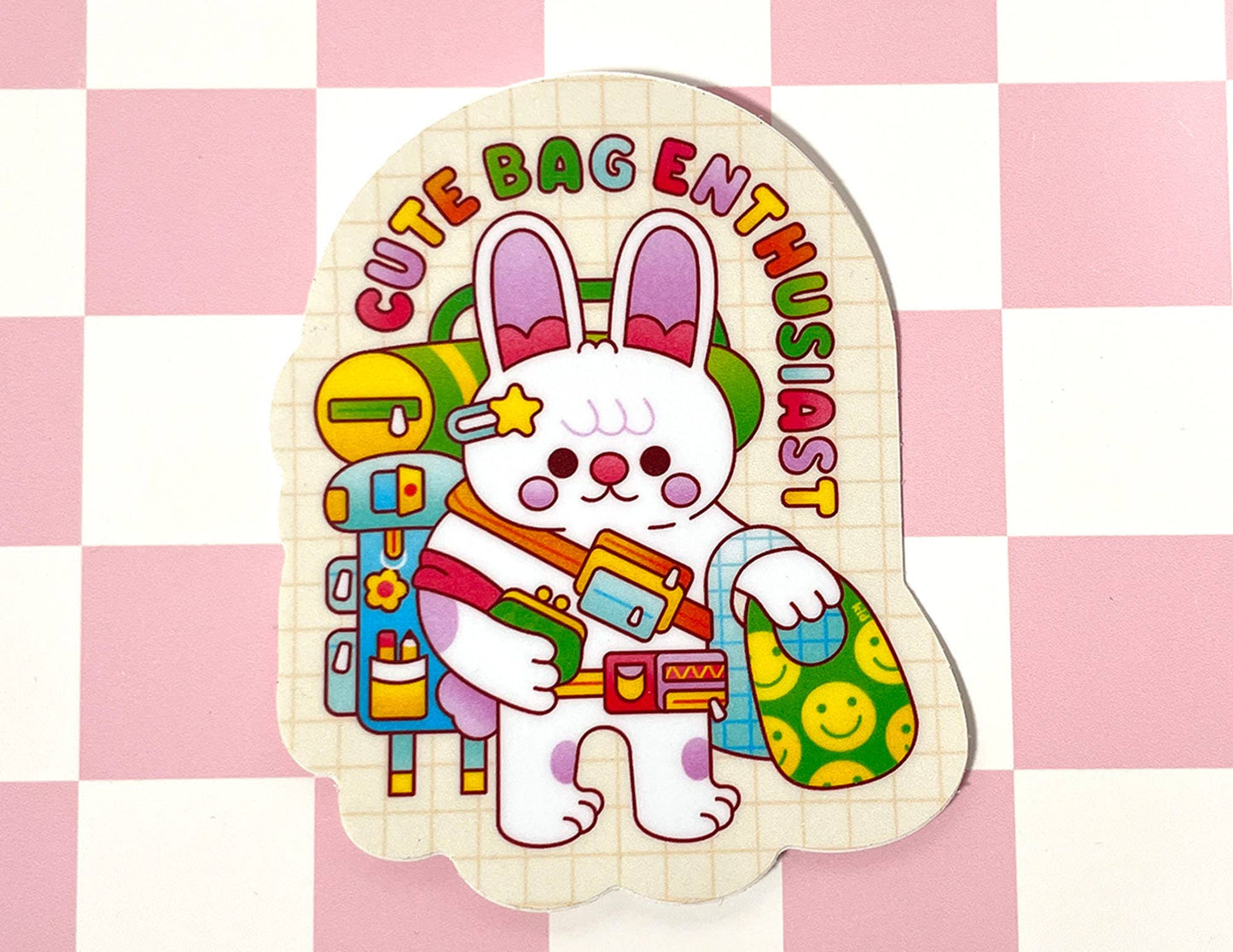 Cute Bag Enthusiast | Vinyl Sticker
