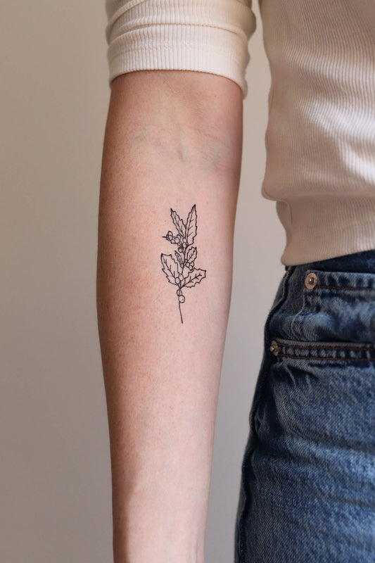 Birth Flower | Temporary Tattoo