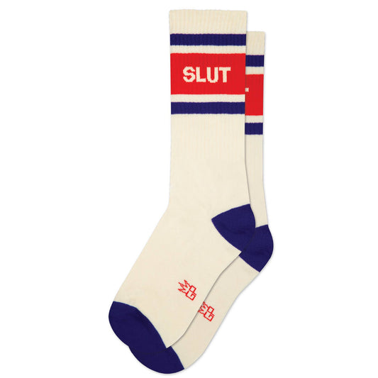 Slut | Gym Crew Socks