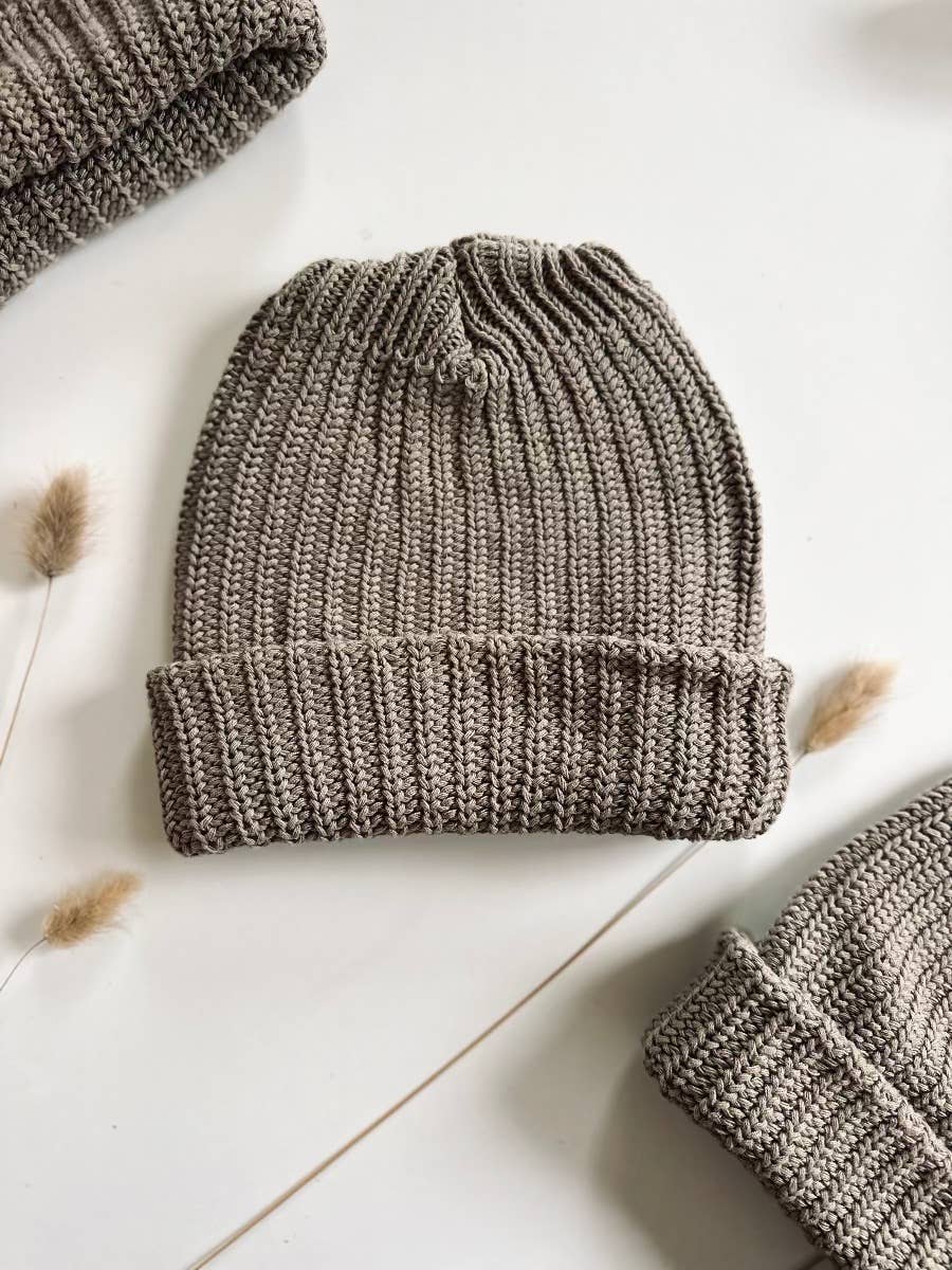 Hand Dyed Chunky Knit Beanie | Various Colours