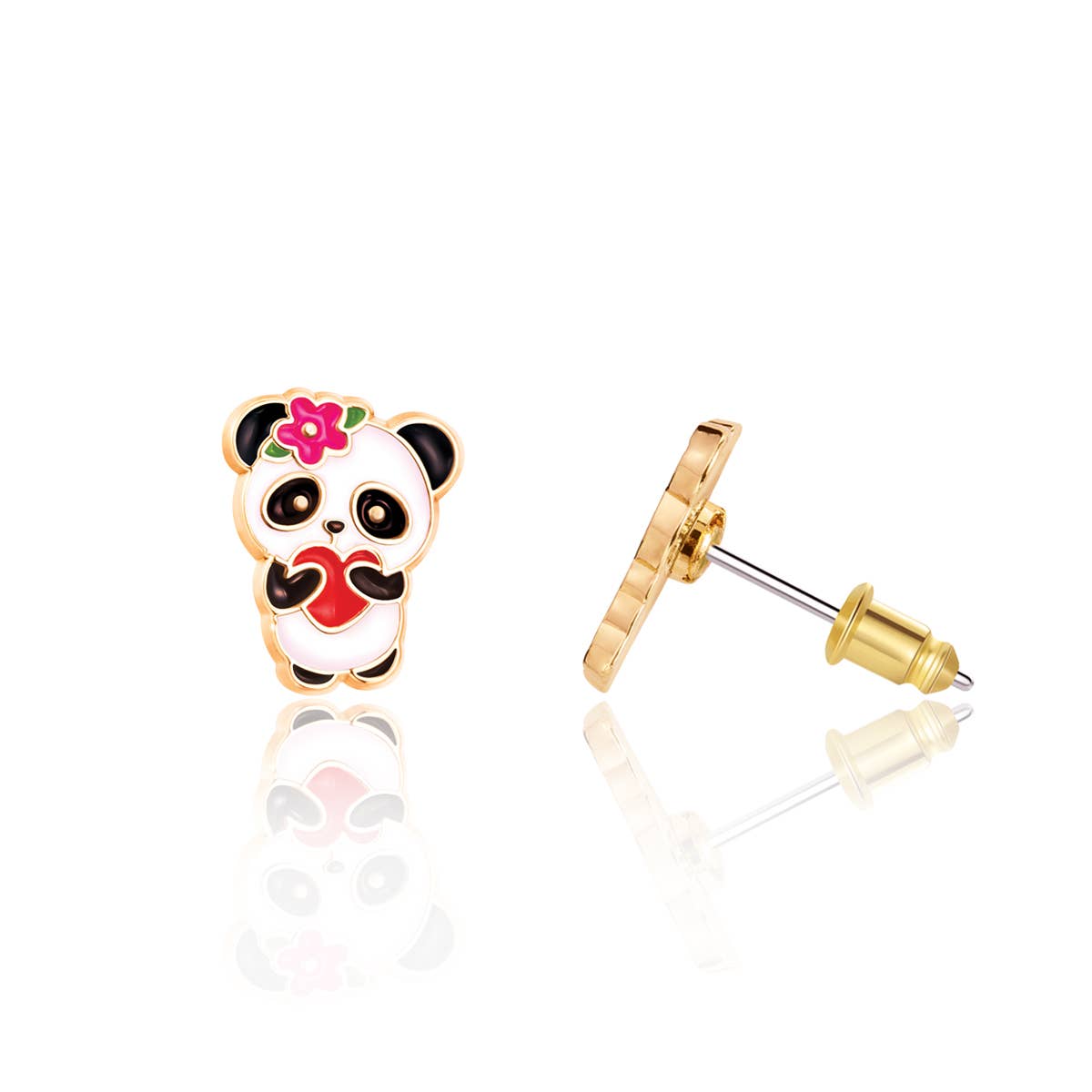 Panda Love | Stud Earrings