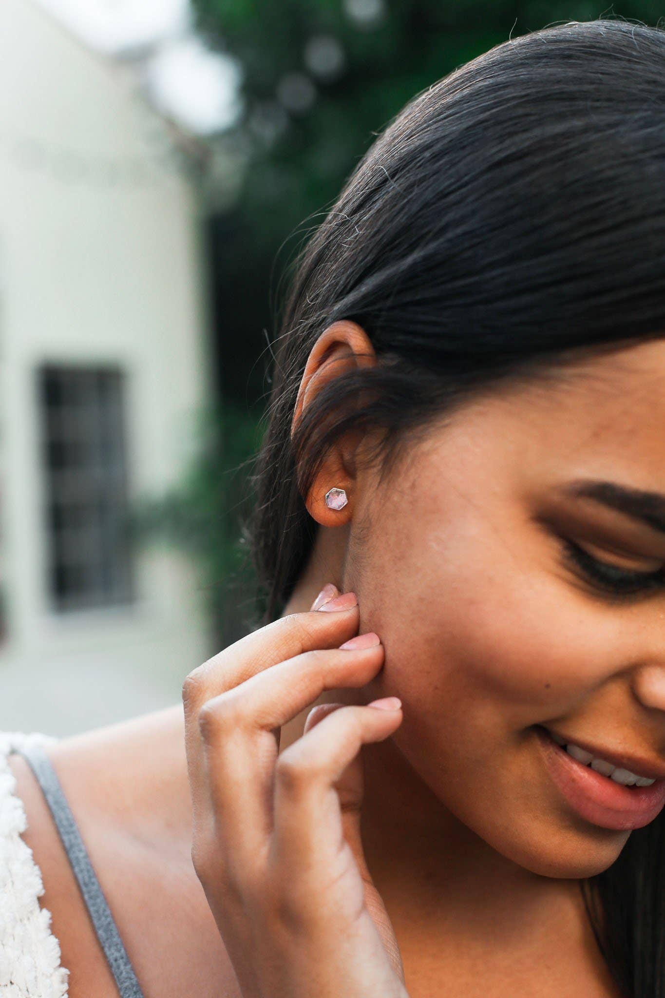 Eternal Strength | New Moon Earrings