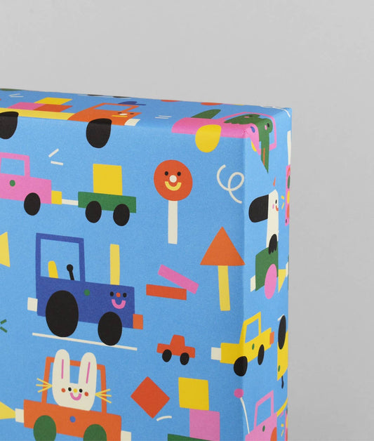 'Beep Beep' Gift Wrap