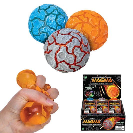 Magma Ball | Light Up Squishy Meteorite
