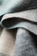 Lambswool Scarf | Brume Square Check