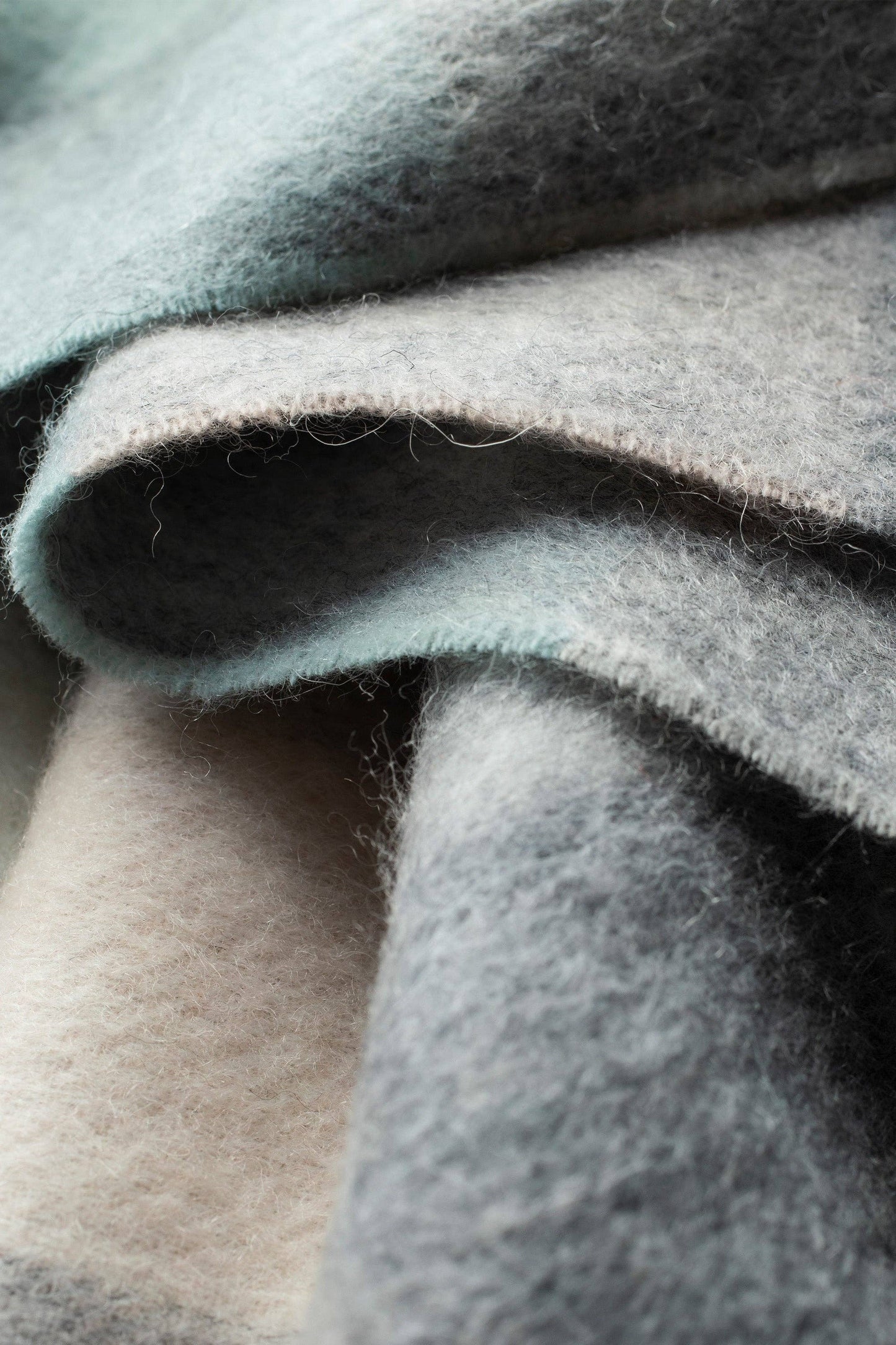 Lambswool Scarf | Brume Square Check