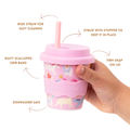 Pink Unicorn Babychino Cup | 4oz