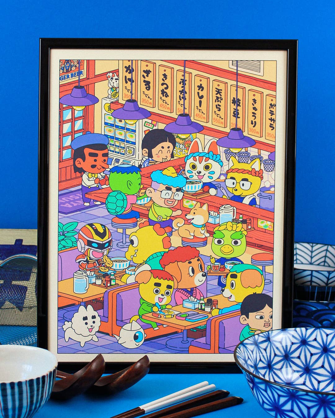 "Udon-ya" Poster | 30x40cm