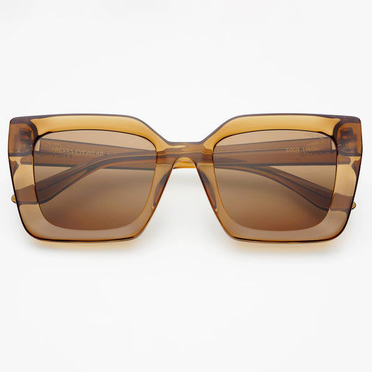 Coco Square Sunglasses | Brown