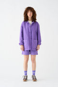 Cotton Overshirt | Lilac