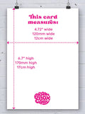 What the Hell Greeting Card | David Shrigley