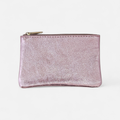 Metallic Leather Pouch | More Colours Available