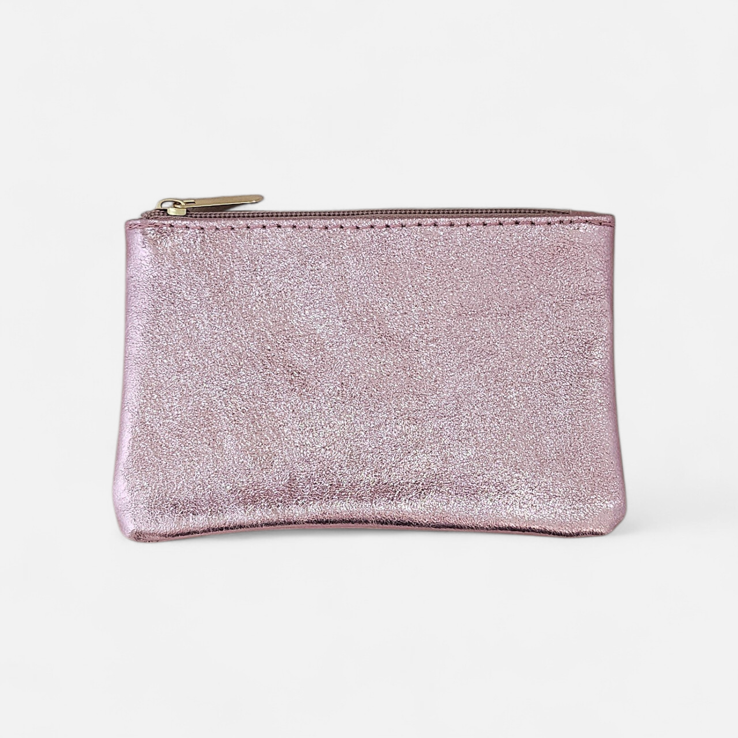 Metallic Leather Pouch | More Colours Available