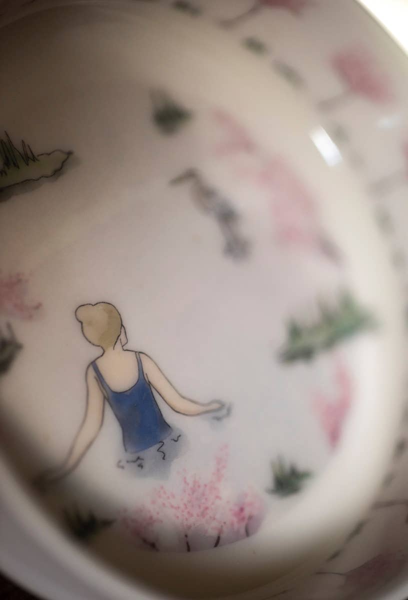 Cherry Blossom Wild | Swimming Bowl