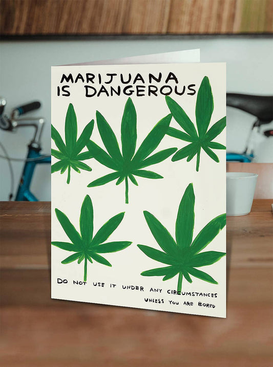 David Shrigley Card | Marijuana