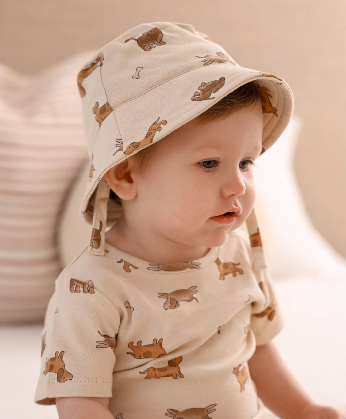 Cotton Bucket Hat | Dachshund Dog