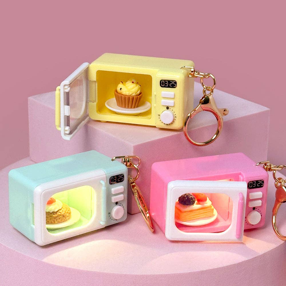 Mini Microwave Keychain | Light Up