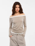 Off-Shoulder T-Shirt | various colours