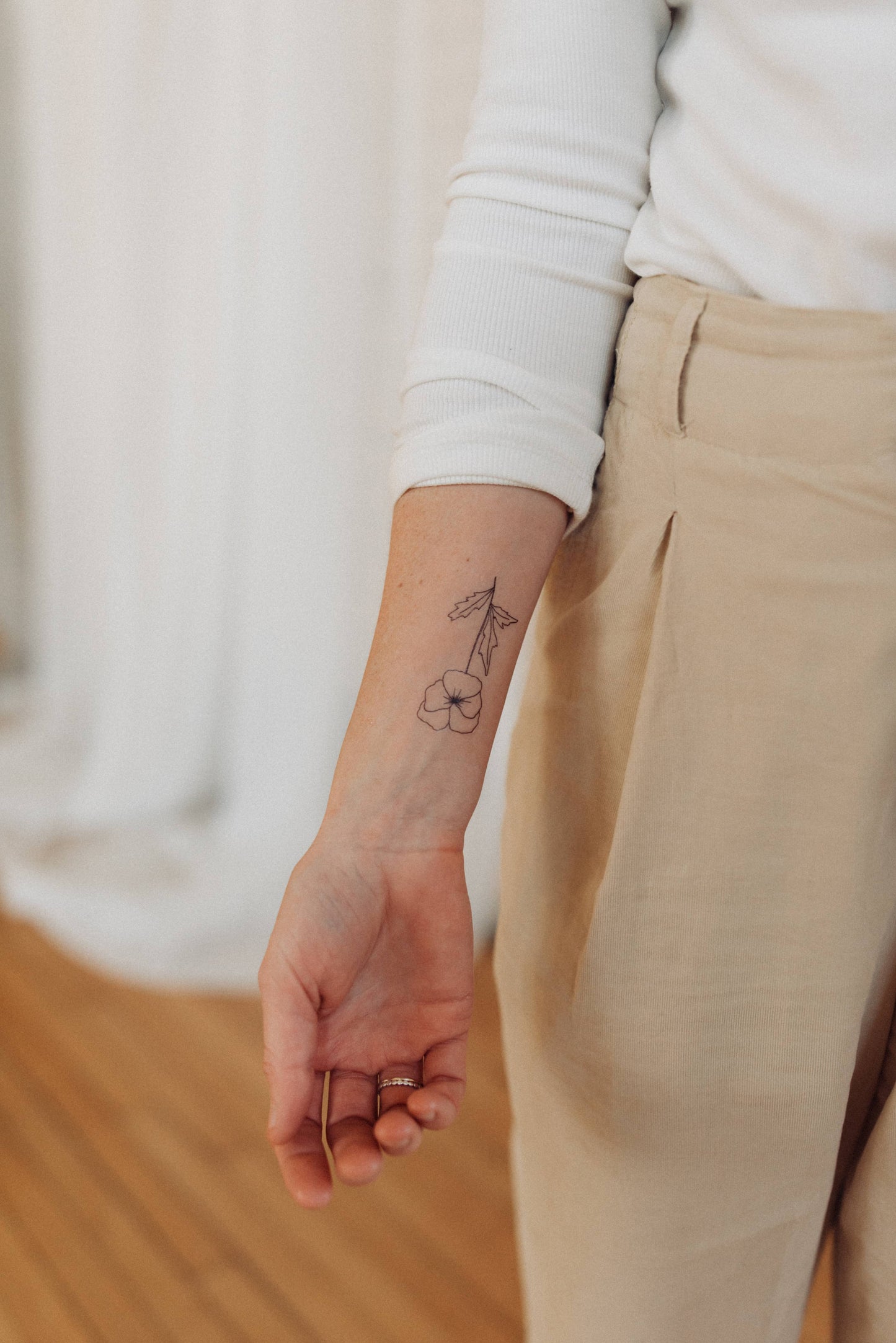 Birth Flower | Temporary Tattoo