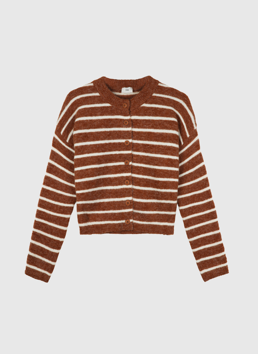 Letinara | Stripe Cardigan