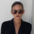 Billie Aviator Sunglasses | Brown