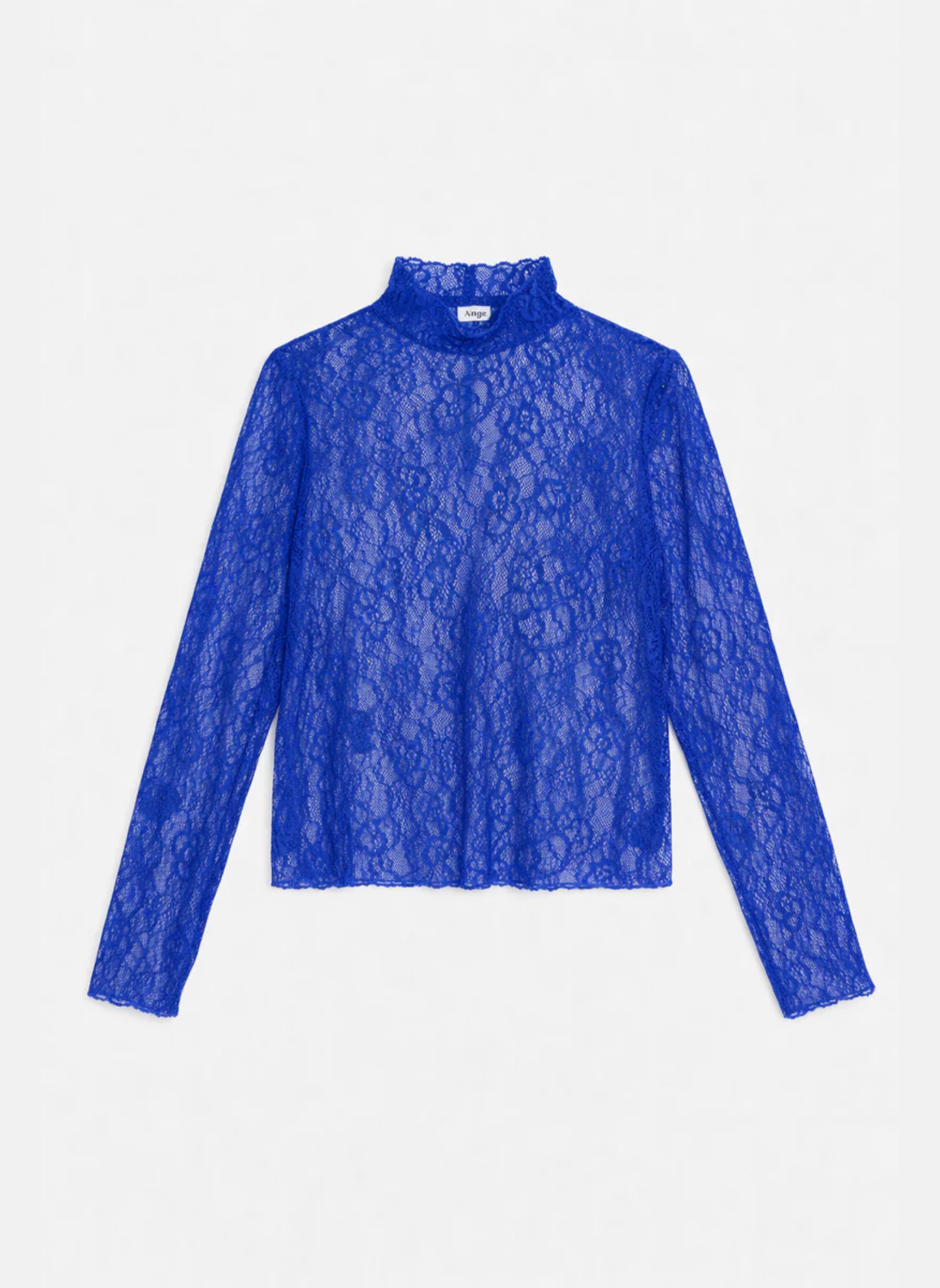 Alibany Lace Shirt | Electric Blue